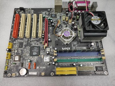 微星 K7N2 Delta2 (MS-6570E)主機板 + AMD Athlon 1200+CPU含風扇 +1G記憶體