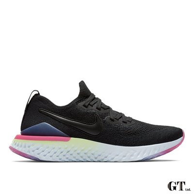 【GT】Nike W Epic React Flyknit 2 黑 女鞋 運動鞋 慢跑鞋 休閒鞋 BQ8927-003