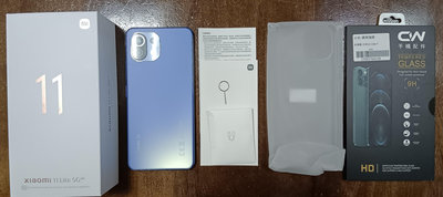 免運~二手~ Xiaomi 小米 11 LITE 5G NE (8GB/128GB) 藍【6.55吋/雙卡雙待/指紋辨識/人臉解鎖】(過保)