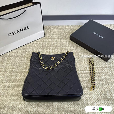 【二手包包】版香奈兒 Chanel 嬉皮24 香香超大號嬉皮包性價比 Max 感覺能裝好多而且這個包起來可以 NO146983