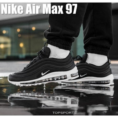 【明朝運動館】Nike Air Max 97 黑子彈 反光 黑白 氣墊 銀彈 921826-001 復古 男女鞋 慢跑鞋耐吉 愛迪達