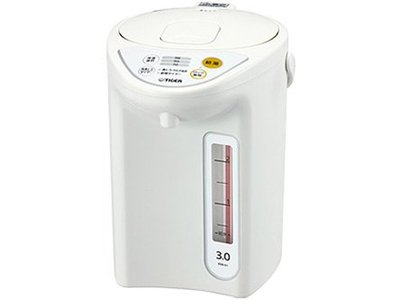 《Ousen現代的舖》日本虎牌Tiger【PDR-G301】魔法瓶 微電腦電熱水壺《白、3L、快煮壺》※代購服務