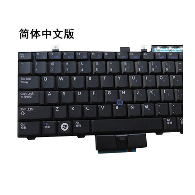 適用戴爾 E6400 E6500 E6410 E6510筆電鍵盤全新 不帶背光