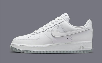 Nike Air Force1 白 全白休閒百搭滑板鞋DV0788-100公司級