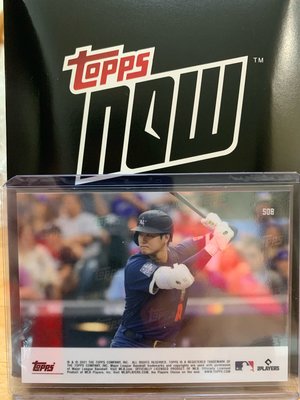 Topps now 大谷翔平ohtani 明星賽24hr販售限定球員卡卡包拆不到喔