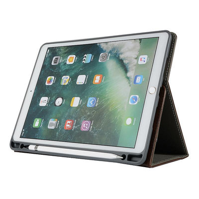 iPad Pro 10.5仿牛皮手持插卡筆槽平板套翻蓋支架iPad Pro保護套