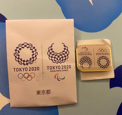 2020東京奧運 帕運 聯合磁鐵徽章 胸章 背包佩章 衣領章 帽徽