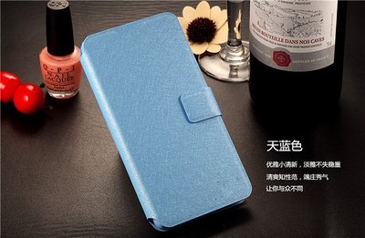 GMO 3免運 Samsung  A30  6.4吋蠶絲紋皮套 站立插卡 天藍 手機套手機殼 保護套保護殼