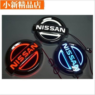 現貨 ??Nissan日產5D混合車標 LED騏達 驪威車標燈 混合動力LED尾燈後標車標~ 可開發票