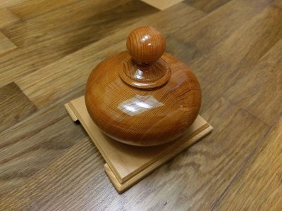 【木頭貓】台灣檜木造型聞香瓶 聚寶盆