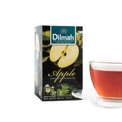 斯里蘭卡之帝瑪紅茶Dilmah~~帝瑪紅茶水果茶系列之蘋果茶20入