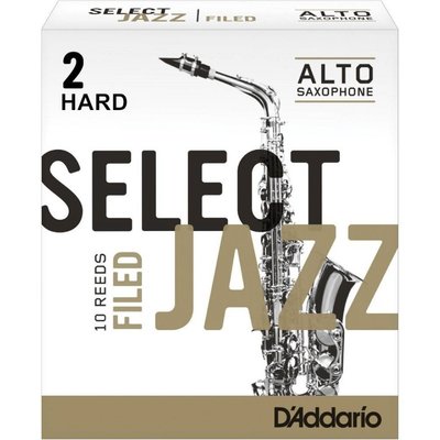【金聲樂器】美國RICO Select Jazz Alto Sax 2H 中音薩克斯風 2號竹片 HARD 2H