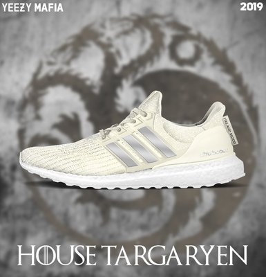 Adidas Ultra Boost 4.0 Game of Thrones House Targaryen White 冰與火之歌 權利遊戲 代購驗鞋證明