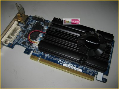 JULE 3C會社-技嘉 N610D3-2GI GT610/DDR3/2G/良品/短卡/短檔板/PCIE 顯示卡