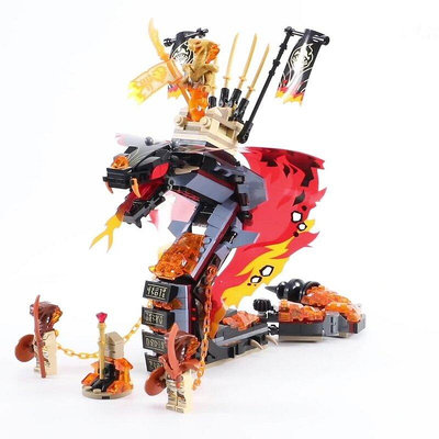 極致優品 LEGO樂高拼裝積木70674幻影忍者系列烈焰威龍2019男孩子益智玩具 LG589