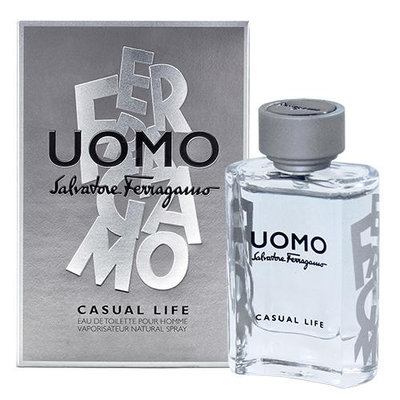 【Salvatore Ferragamo】UOMO CASUAL LIFE 峰逸 男性淡香水 5ml(沾式)