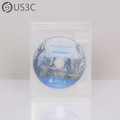 【US3C-高雄店】【一元起標】PS4 魔物獵人 世界 冰原 Monster Hunter World Iceborne 英文版 遊戲片 實體遊戲片 二手遊戲片
