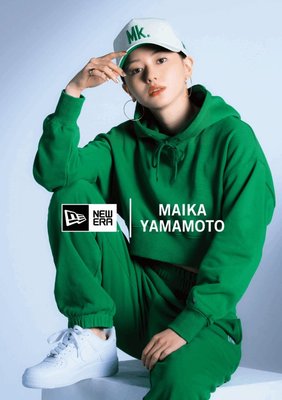日本限定 NEW ERA x 山本舞香 Maika Yamamoto 聯名系列 短版帽T 長棉褲。太陽選物社
