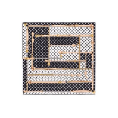 【二手正品】 Louis Vuitton LV Monogram Confidential 雙面圍巾 披肩 M78667