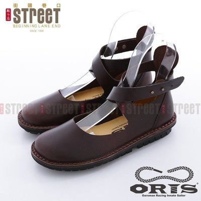 【街頭巷口 Street】 ORIS 女款新品上市扣環式蟑螂鞋款- 咖啡色 69203