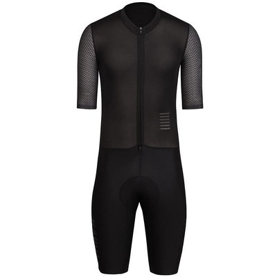 [促銷] Pro Cycling Skin Suit Race Fit 鐵人三項短袖連身衣速度套裝男士鐵人三項衣服三項服
