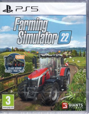 現貨 PS5遊戲 模擬農場22 Farming Simulator 22 中文版【板橋魔力】