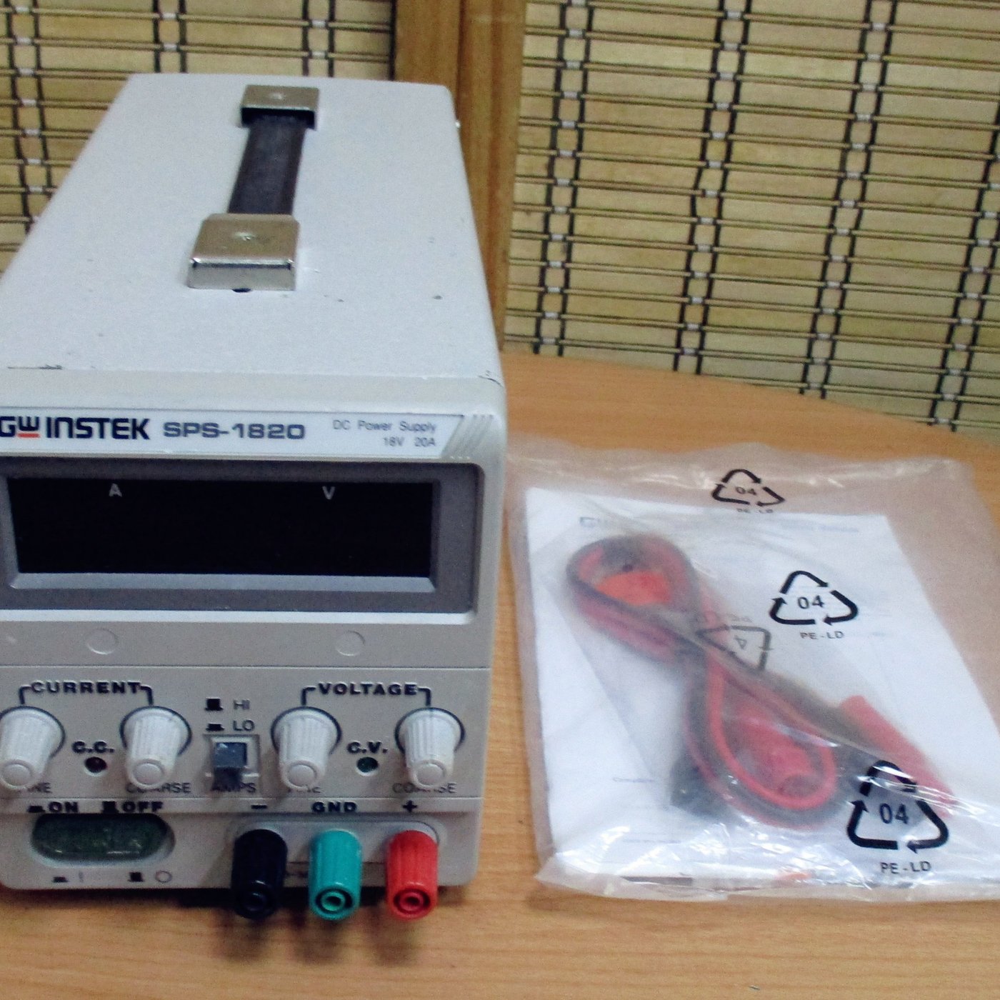 康榮科技二手儀器g W Instek Sps10 Sps 10 18v a Dc Power Supply Yahoo奇摩拍賣