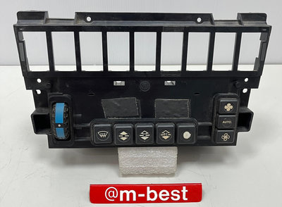 BENZ W124 1986-1995 冷氣按鍵 冷氣控制面板 冷氣開關 (按鍵式) (日本外匯拆車品) 1248303385