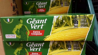 綠巨人脆甜玉米粒 每箱12罐 每罐340克-吉兒好市多COSTCO代購