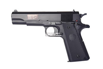 【BCS武器空間】KWC 1911 空氣短槍 彈簧壓縮 空氣槍 ABS 黑色-KWCKA11