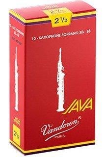 【現代樂器】全新法國Vandoren Java Red Soprano saxophone 高音薩克斯風2.5號竹片