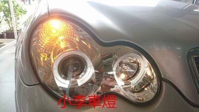 ~李A車燈~全新 賓士 BENZ W203 98-06年 改裝型光圈魚眼晶鑽大燈 一組7500元 台灣大廠製品