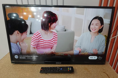 桃園二手家電 推薦-HERAN 禾聯 電視 螢幕 TV 液晶顯示 32吋 HD-32DF9 有遙控 便宜中古2手家電電器