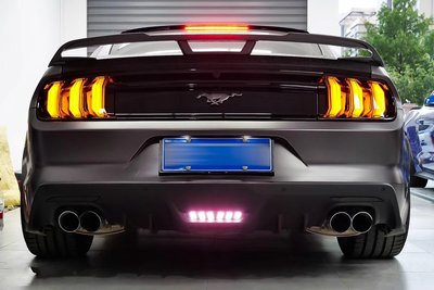 福特野馬后尾燈改裝15-21款Mustang專用流水尾燈多模式后尾燈總成