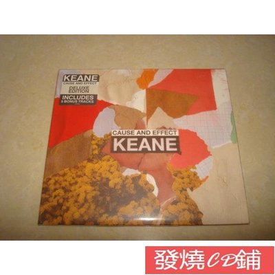 發燒CD 經典唱片KEANE Cause And Effect Deluxe 基恩樂隊 專輯CD 全新cd 未拆封