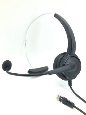 【仟晉資訊】AVAYA電話J129 專用電話耳麥 頭戴式電話客服水晶接頭耳機麥克風