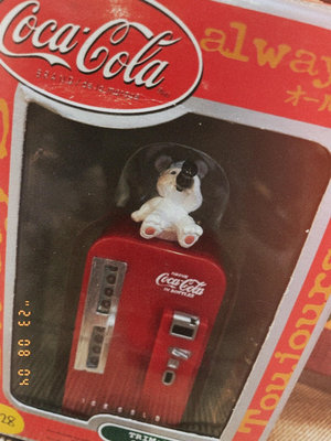 日本中古可口可樂飲料販賣機玩具擺件