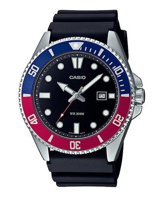 實體店面 全新原廠公司貨 CASIO 劍魚 MDV-107-1A3 槍魚 水鬼 200M 潛水表 可樂圈