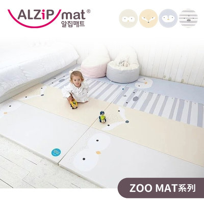 ALZiPmat 韓國 ZOO MAT 動物系列四折摺疊地墊(三款可選)200x140x4cm(動物好友）