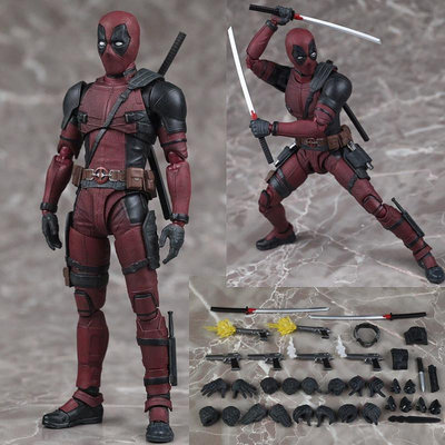 漫威宇宙 DEADPOOL 死侍2SHF死侍小賤賤關節可動手辦模型擺件