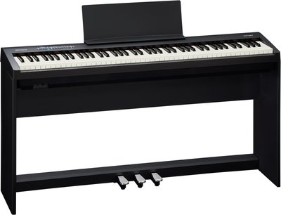 【享樂樂器】Roland FP-30 88鍵黑色電鋼琴 附原廠琴架 三踏板 配件