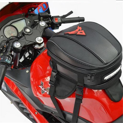摩托車馬鞍包摩托車後座後座包摩托車賽車油箱包強力磁鐵固定帶固定 MC-0079