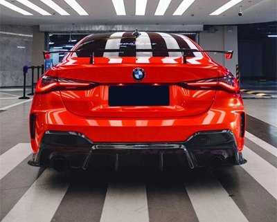 諾亞 2021年 新 寶馬 BMW G22 新4系 高品質 尾翼 另有 卡夢 碳纖維 前下巴 後下巴 側裙定風翼