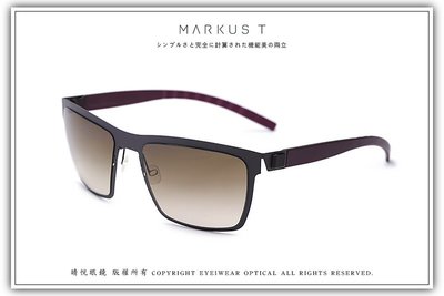 【睛悦眼鏡】超輕量設計美學 德國 Markus T T2 太陽眼鏡  蔡司鏡片 69551