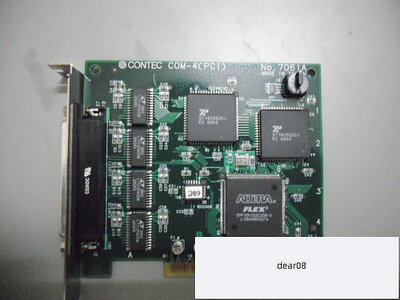 現貨原裝拆機 康泰克 CONTEC COM-4(PCI) NO7061A