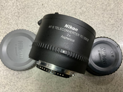 [保固一年][高雄明豐] 95新 Nikon TC-20E lll 加倍鏡 便宜賣 [D1001]