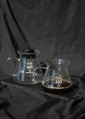 ~菓7漫5咖啡~台玻 SYG 耐熱玻璃壺 600ml 玻璃方把 T-BHG605 咖啡壺 花茶壺 刻度咖啡壺 MIT製