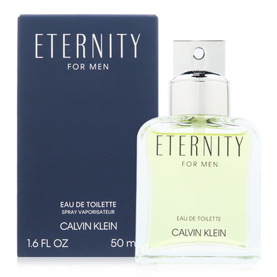 CALVIN KLEIN ETERNITY 永恆男性淡香水 50ML 平行輸入規格不同價格不同,下標請咨詢
