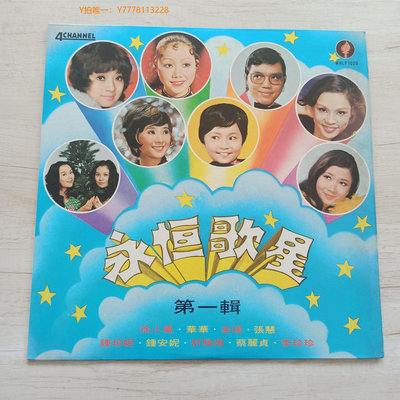 CD唱片永恒歌星 第一輯 LP黑膠唱片 碟面94新 有輕痕 不影響播放