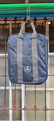 台灣賓士 Mercedes-Benz 多夾層 電腦包 側背包 全新原廠公司貨